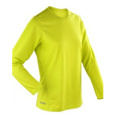 Team Trident Hi Vis Running T Shirt Long Sleeve